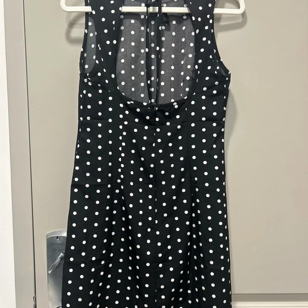 Amazon polka dot Bodycon Mini Dress - Women's - Picture 3 of 3
